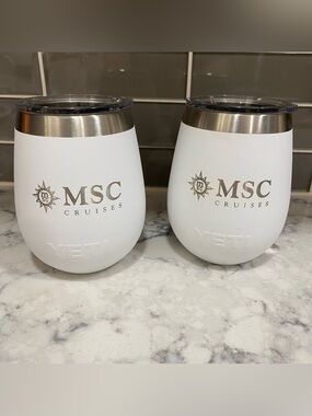MSC Cruises YETI Rambler 10-oz. Wine Tumbler with MagSlider Lid